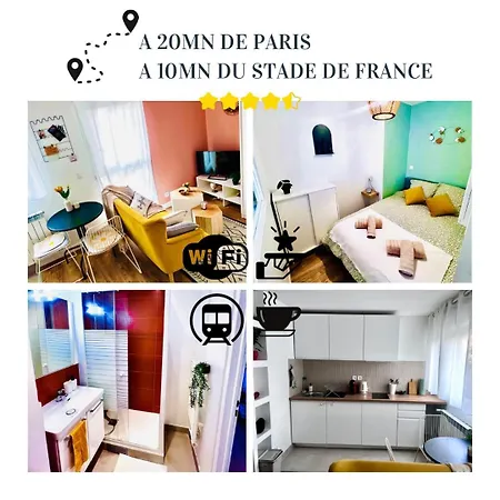 Beautiful Near Stade De France And Paris Apartment